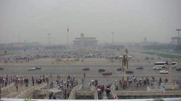 la beijing a fost declarat in premiera cod rosu de poluare atmosferica