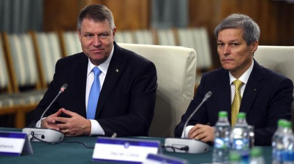 sondaj 64 dintre romani au incredere in klaus iohannis si 50 in dacian ciolos