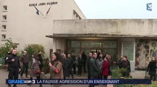 profesorul parizian care spunea ca a fost atacat de un islamist are discernamantul alterat