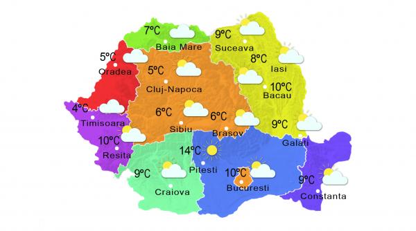 prognoza meteo 21 decembrie vreme calda
