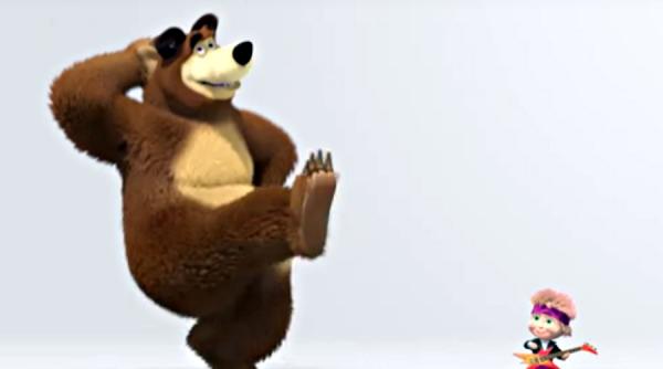 video un episod din serialul de desene animate masa si miska a depasit un miliard de vizionari pe youtube