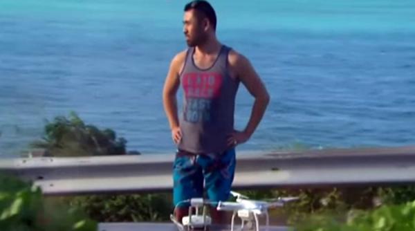 video o drona a survolat coloana oficiala a presedintelui obama in hawaii