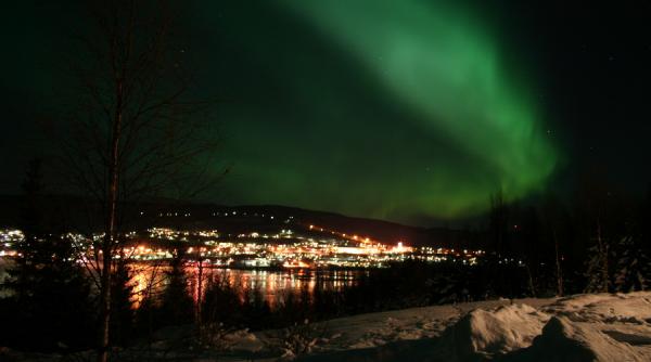 cerul noptii de revelion ar putea fi luminat de aurora boreala