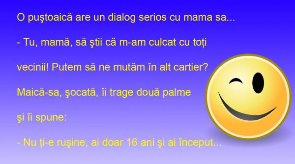 bancul zilei o minora are o problema majora