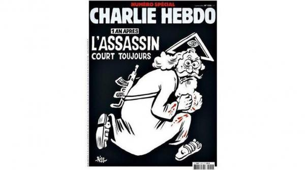 la un an de la atentate charlie hebdo renunta la mahomed si il abordeaza pe dumnezeul asasin