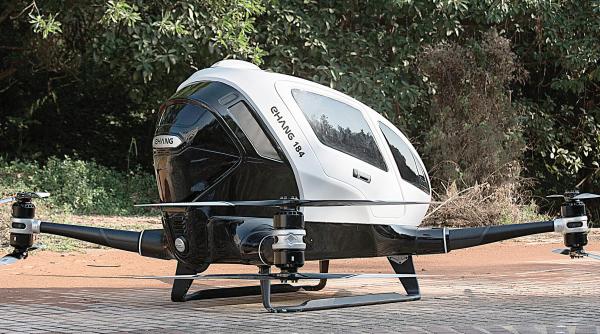 drona pentru transportul oamenilor