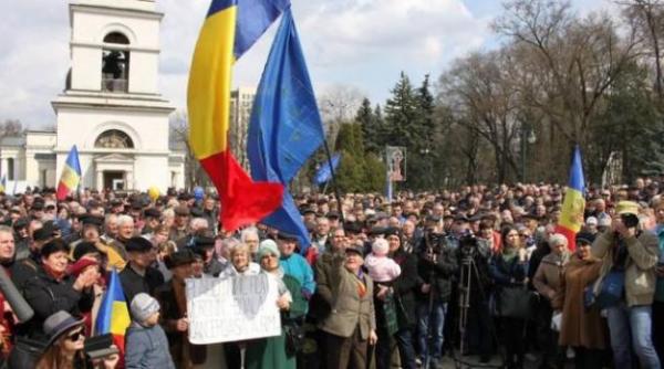 o noua zi cu proteste de amploare la chisinau