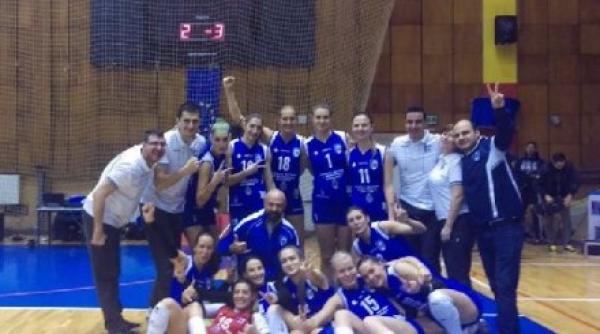 volei feminin csm bucuresti calificare dramatica in sferturile cupei challenge