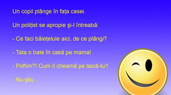 bancul zilei bataie in numele tatalui