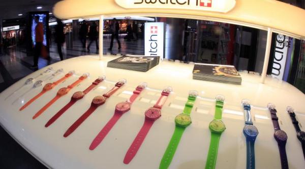 profitul si vanzarile swatch au fost afectate de francul puternic