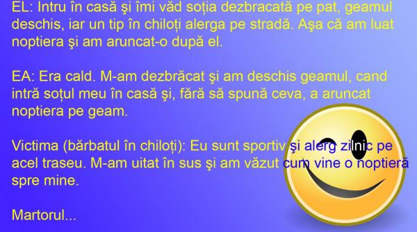 bancul zilei sotul si sotia o victima si un martor crucial la tribunal