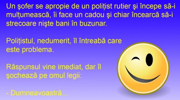 bancul zilei dupa fapta si rasplata