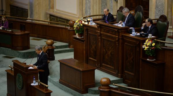 ciolos contrat de parlament si presedintie