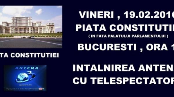 forta noastra esti tu totul despre intalnirea antena 3 cu telespectatorii