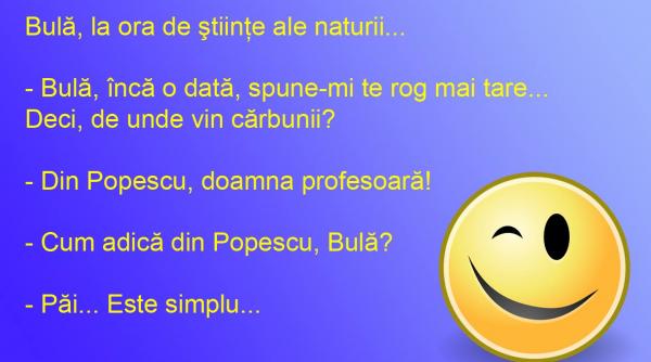 bancul zilei ai grija ce auzi ca nu stii ce spui