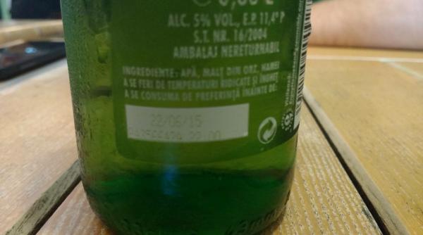 bere expirata de peste jumatate de an servita clientilor dintr un local din iasi