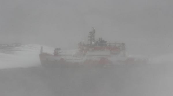 un spargator de gheata australian a esuat in antarctica