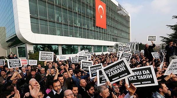 un important cotidian turc ostil presedintelui edogan plasat sub tutela judiciara