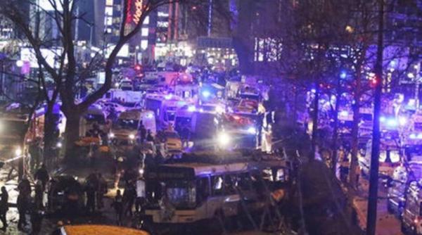 cel putin 27 de morti si 75 de raniti in explozia de la ankara