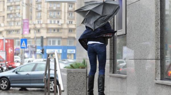 cod galben de vant puternic in 13 judete si bucuresti