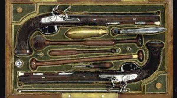 christie s spera sa vanda cu 2 5 milioane de dolari doua pistoale ale lui simon bolivar