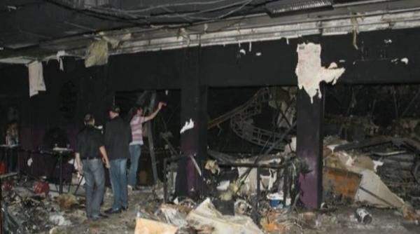 fotografii din club colectiv facute dupa incendiul care a indoliat romania