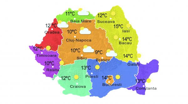 prognoza meteo 18 martie 2016 vreme in incalzire si precipitatii slabe