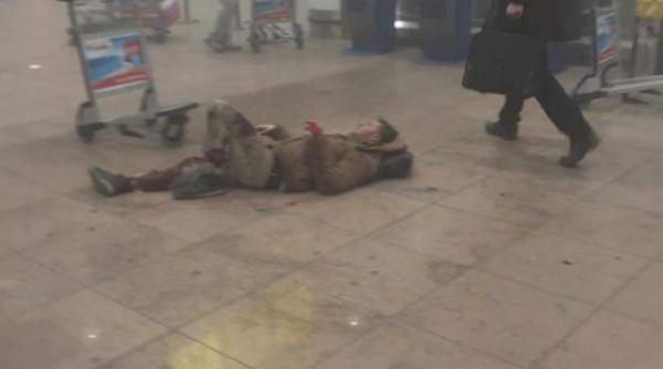 atentate la bruxelles aproape 30 de morti pe aeroport si la metrou