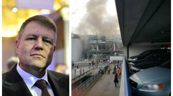 iohannis suntem ingroziti si intristati evenimentele de la bruxelles ne arata ca terorismul a ramas in inima europei