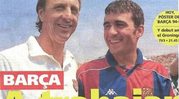 hagi dupa decesul lui cryuff fotbalul se desparte de un zeu