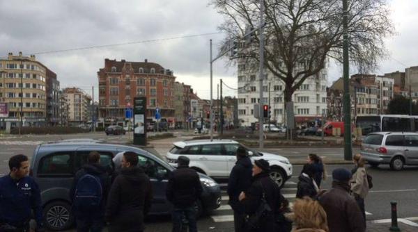 un barbat a fost neutralizat in cursul operatiunii politiei de la bruxelles