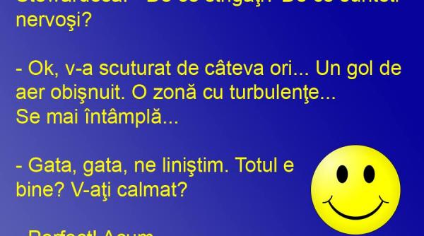 bancul zilei avion cu motor ia ma si pe mine in zbor dar fara turbulente