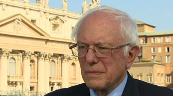 bernie sanders s a intalnit in privat cu papa inainte ca francisc sa plece catre insula lesbos