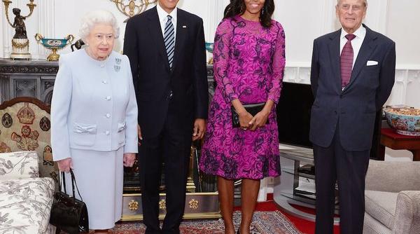 sotii obama au sosit la castelul windsor pentru un dejun privat cu suverana britanica