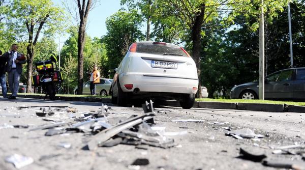 accident rutier in zona stadionului steaua un motociclist ranit