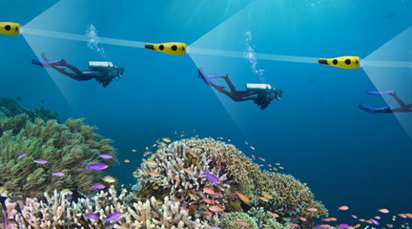 drona care te urmareste prin apa