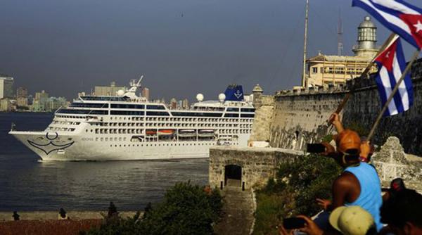 prima nava de croaziera din sua a ajuns la havana dupa o pauza de mai bine de 50 de ani