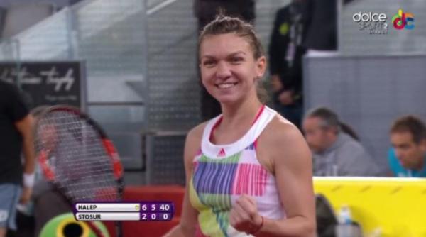 simona halep calificare rapida in finala turneului de la madrid