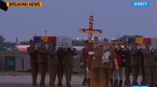 militarii romani morti in afganistan adusi in tara