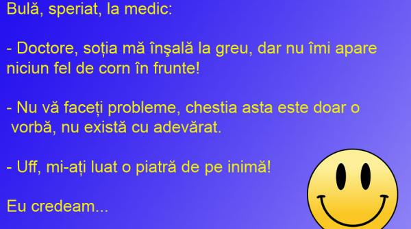 bancul zilei bula e speriat dar nu pentru ca sotia l a inselat