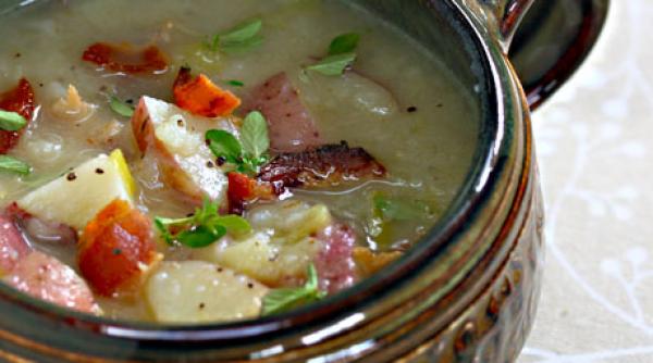 ciorba de praz ca in oltenia