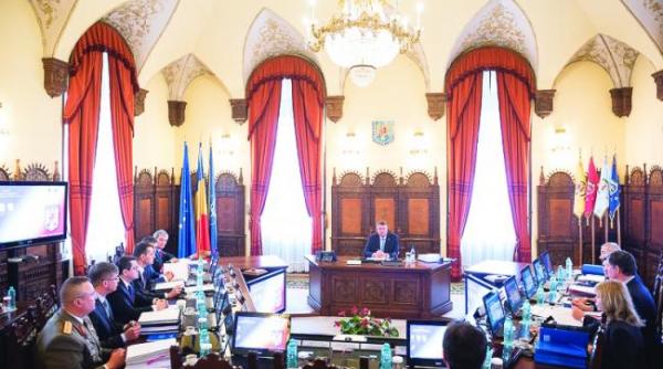 sedinta csat s a incheiat presedintele klaus iohannis sustine o declaratie de presa la ora 15 00