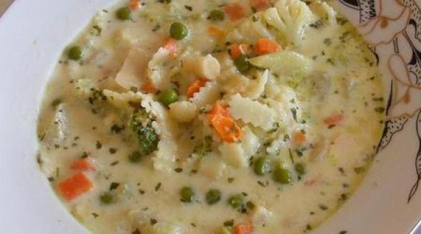 supa cu legume de primavara