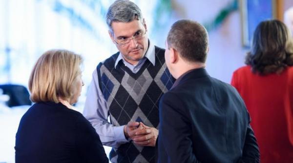 delegatie a sindicatelor din educatie primita la palatul cotroceni