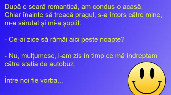 bancul zilei noapte de amor ratata sau ce a zis ea si ce a inteles el