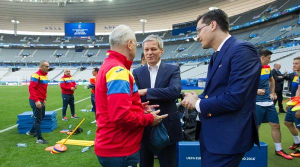 dacian ciolos diseara va fi un meci frumos echipa romaniei este motivata