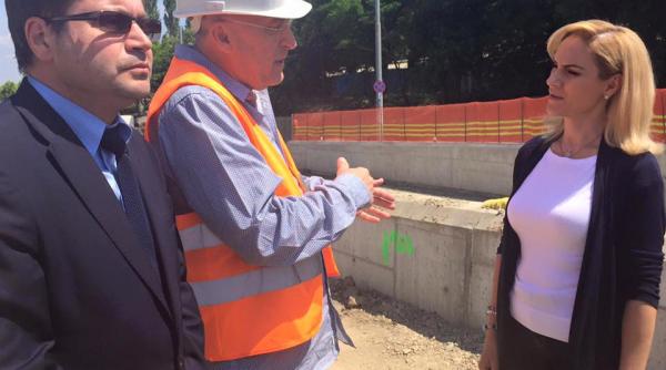 gabriela firea a vizitat santierul pasajului de la piata sudului noul primar general are vesti proaste pentru bucuresteni