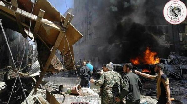 dublu atentat la damasc soldat cu 20 de morti