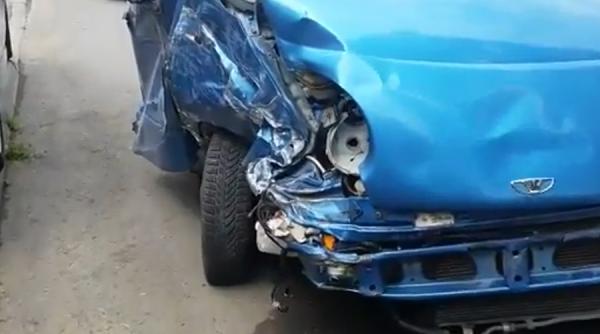 accident cu 5 masini in constanta