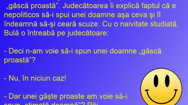 bancul zilei bula e misogin dar si politicos putin
